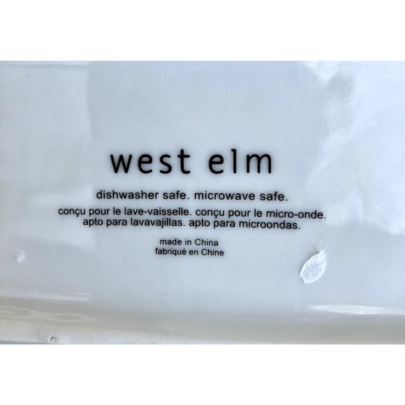 Vintage West Elm French Bulldog Silhouette Trinket Dishes Frenchie Friends - Picture 6 of 6